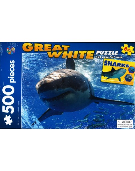 500 Pieces Jigsaw Puzzle : Sharks