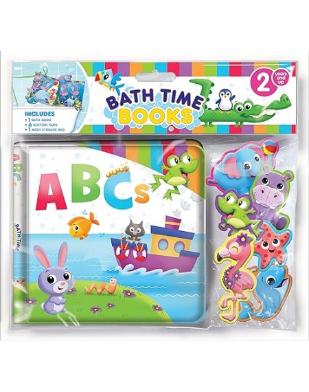 ABC/123 Preschool Bathtime Bk (EVA)
