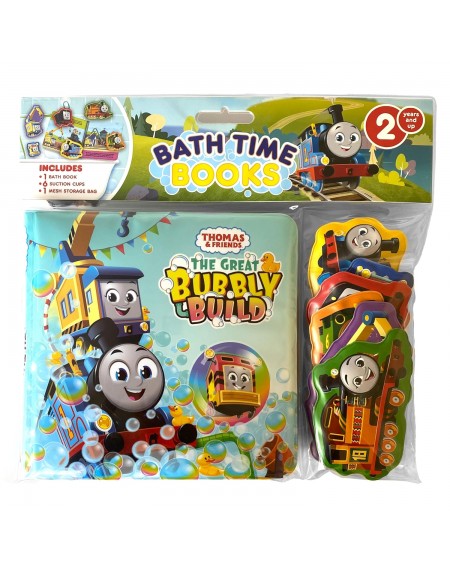 Bath Time Books - Mattel Thomas  On the Go (The Great Bubbly Build)