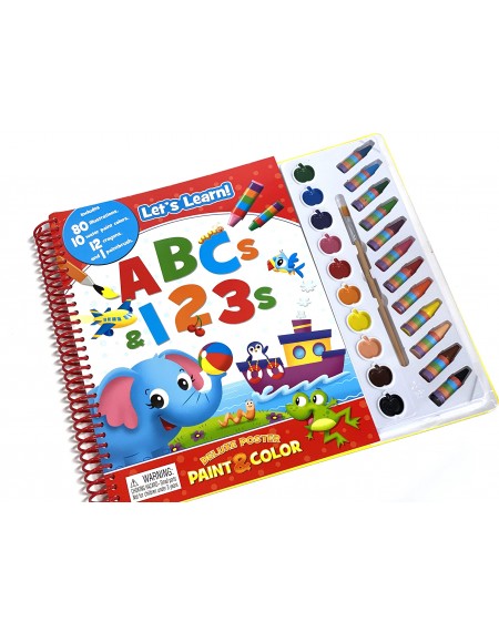 Deluxe Poster Paint And Colour : Preschool ABC / 123