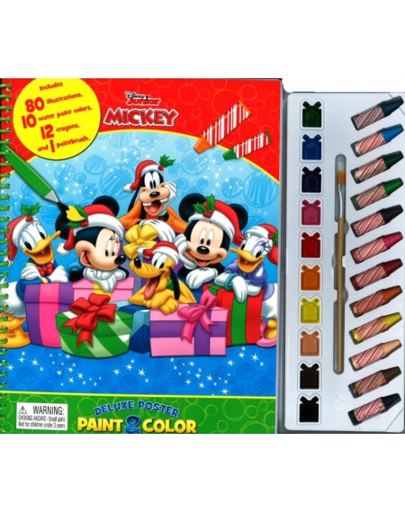Deluxe Poster Paint & Color : Disney Mickey Christmas
