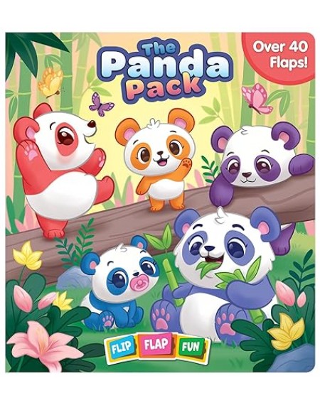 The Panda Pack Flip Flap Fun Book