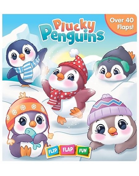 Plucky Penguins Flip Flap Fun Book