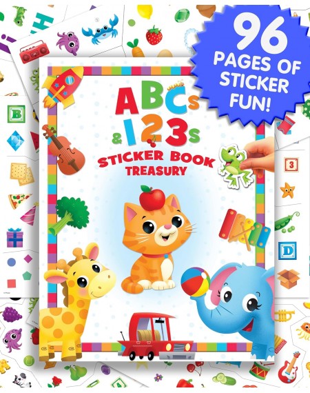 First Words & Numbers Sticker Book