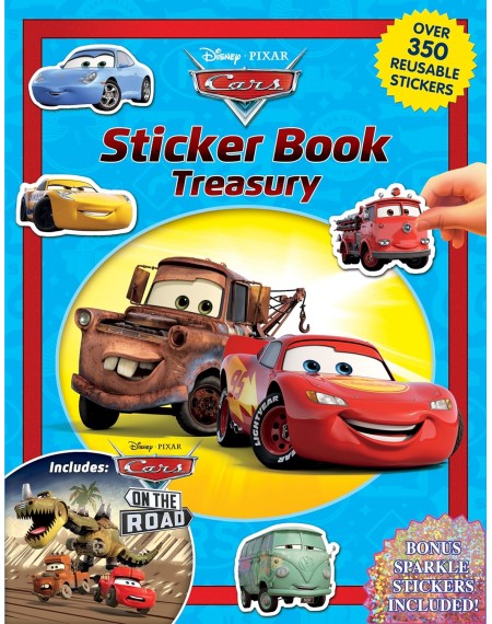 Sticker Book Treasury : Disney Cars (w/On the Road)