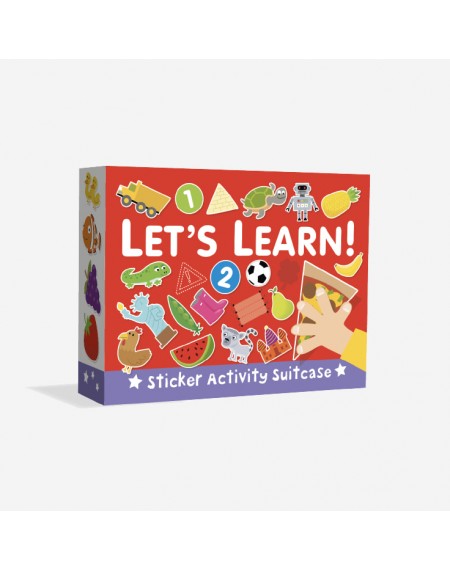Let's Learn! Sticker Activity Suitcase