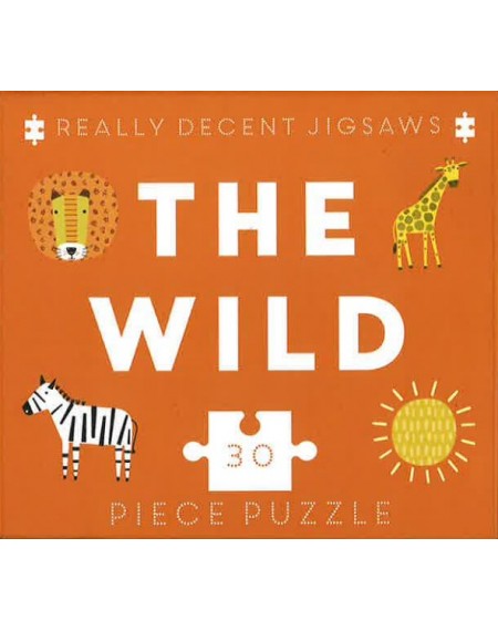 30 piece jigsaw cube : Wild