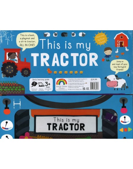 This is my Tractor (Convertible Book: Book, Playmat And Sit-In Train All In One)