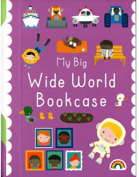 My big bookcase - Big wide world