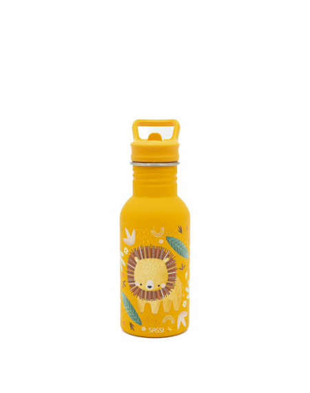 Stainless Steel Bottle: Chompy The Lion (500 ml)