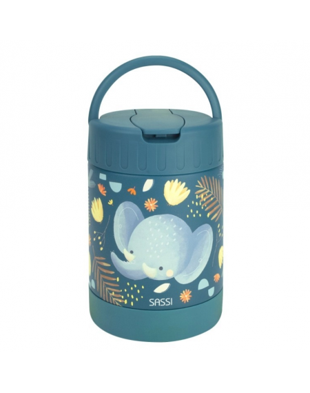 Stainless Steel Food Jar – Chewy the Elephant (350ml)