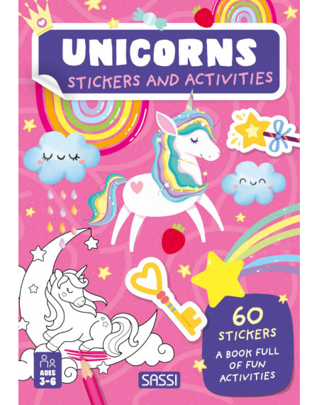 60 Stickers & Activities – Unicorns