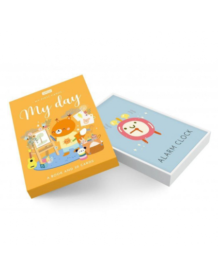 My First Cards: My Day – Book & 30 Learning Cards