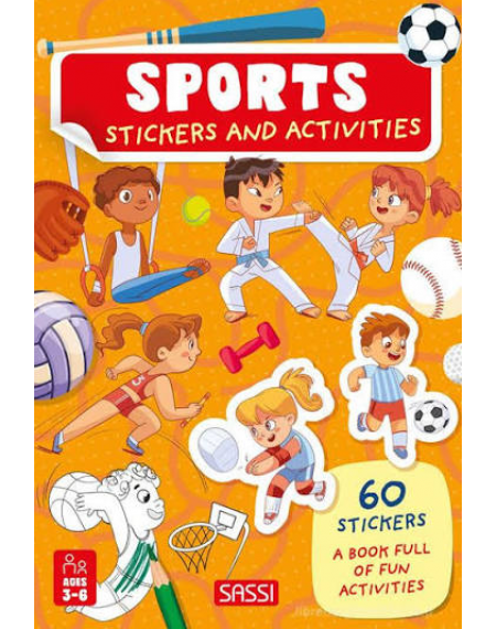 60 Stickers & Activities – Sports