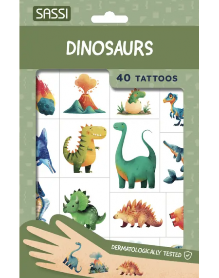 Sassi Tattoos – Dinosaurs