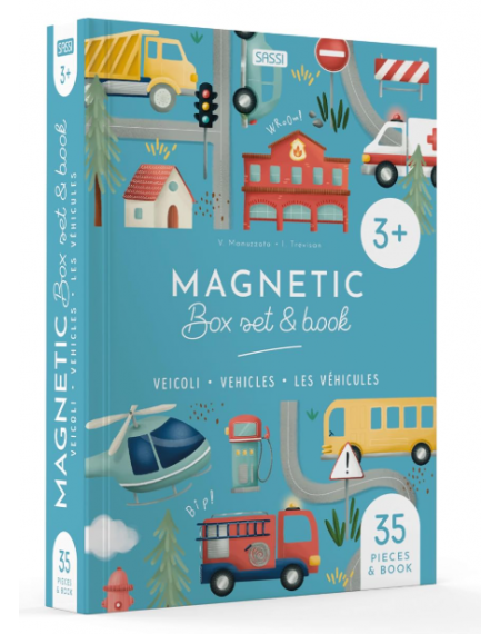 Magnetic Box Set - Vehicles