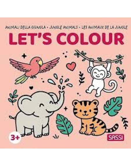 Let's Colour - Jungle Animals