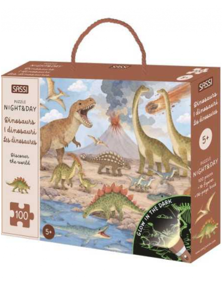 Puzzle Night & Day - Dinosaurs