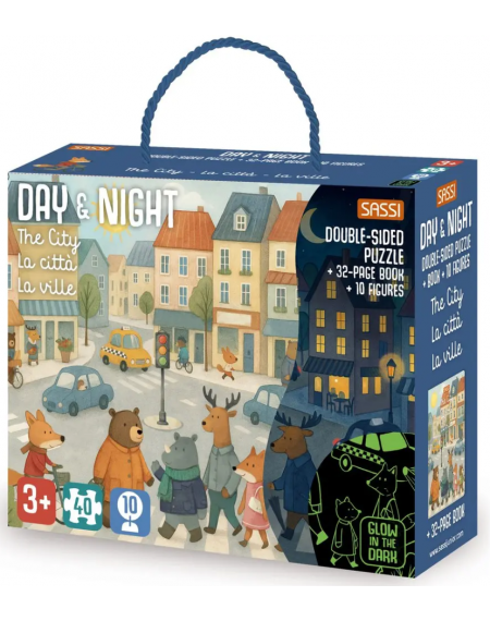 Puzzle Day & Night - The City