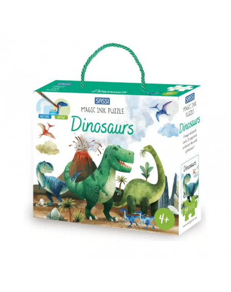 Magic Ink Puzzle - Dinosaurs