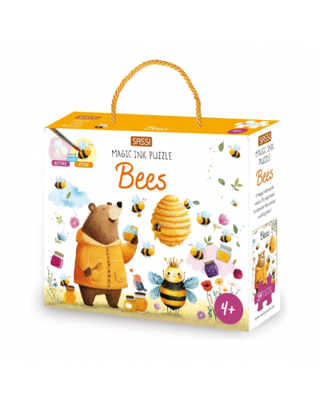 Magic Ink Puzzle - Bees