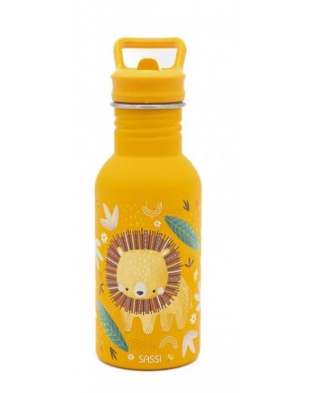 Stainless steel bottle (Chompy The Lion) - 500 ml