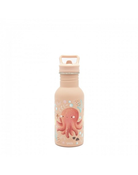 Stainless steel bottle (Slurpy The Octopus) - 500 ml