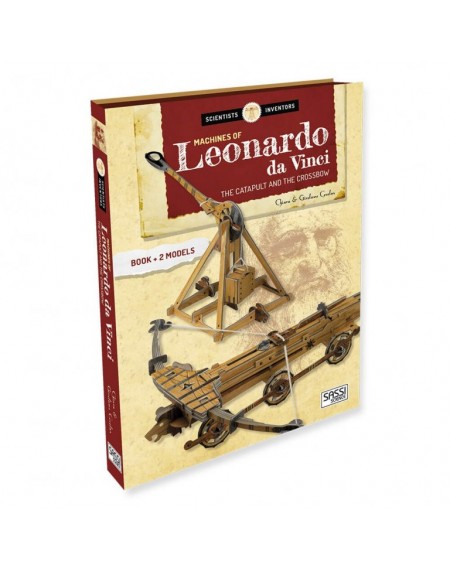 3D Scientist Inventors :Machines of Leonardo Da Vinci. The Catapult and the Crossbow