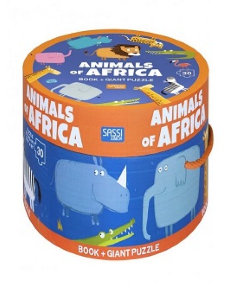 ROUND BOX - ANIMALS OF AFRICA