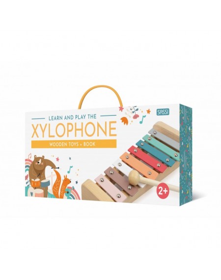 Wooden Toys And Book : Xylophone