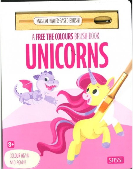 Magic Ink -  A Free The Colours Brush Book : Unicorns