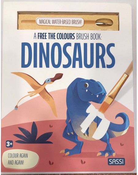 Magic Ink - A Free The Colours Brush Book : Dinosaurs