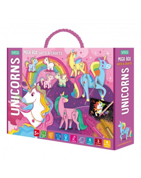 Mega box arts & crafts. Unicorns