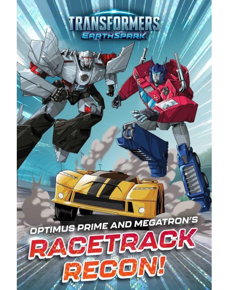 Ready To Read: Transformers Earthspark Optimus Prime & Megatron's RaceTrack Recon