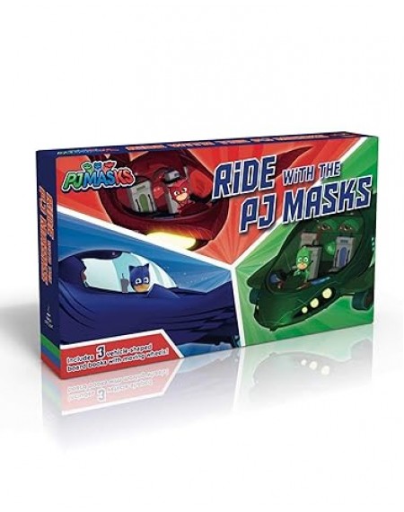 Ride with the Pj Masks (Boxed Set): To the Cat-Car!; Go, Go, Gekko-Mobile!; Fly High, Owl Glider!