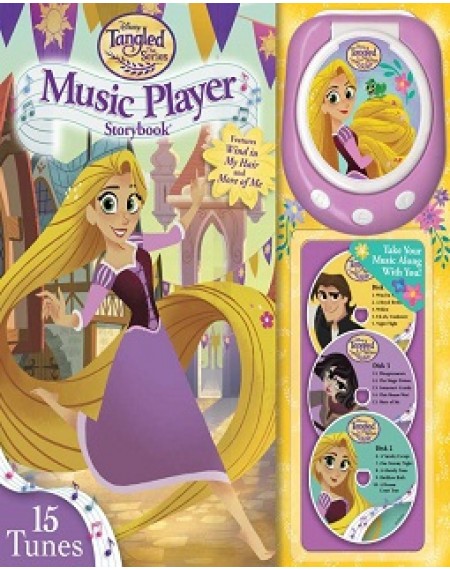 Music Player Storybook : Disney Tangled The Series