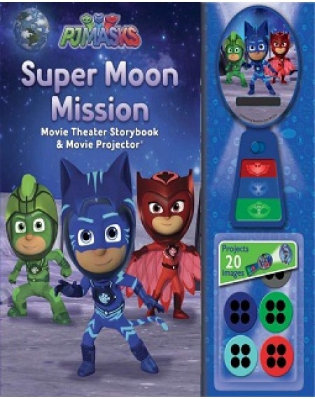 PJ Masks Super Moon Mission Movie Theater and Storybook