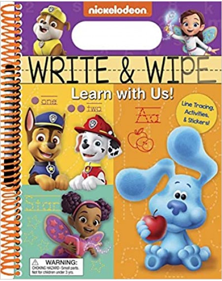 Nickelodeon : Write And Wipe Learn With Us