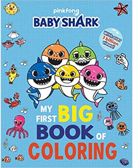 Pinkfong Baby Shark : My Big Book Of Coloring