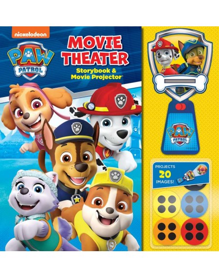 Movie Theater Story Book And Movie Projector : PAW PATROL  (9/18)
