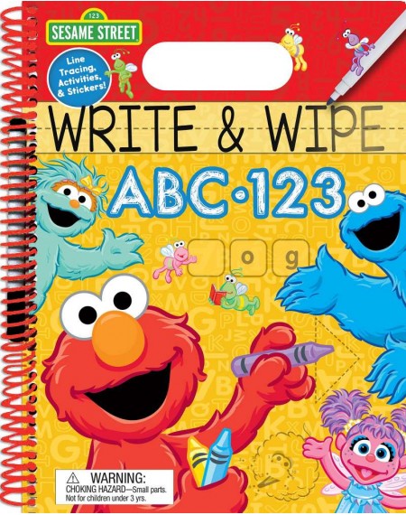 Sesame Street Write And Wipe