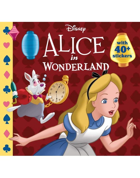 Disney: Alice in Wonderland with sticker
