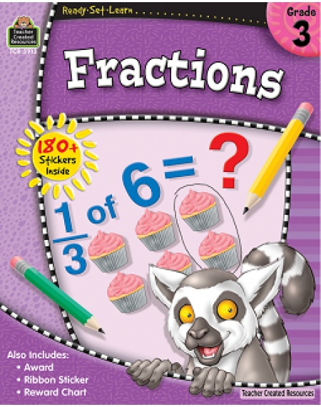 Ready Set Learn : Fractions Grade 3