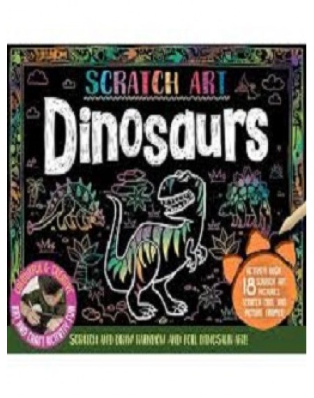 Activity Gift Box : Scratch Art Dinosaurs