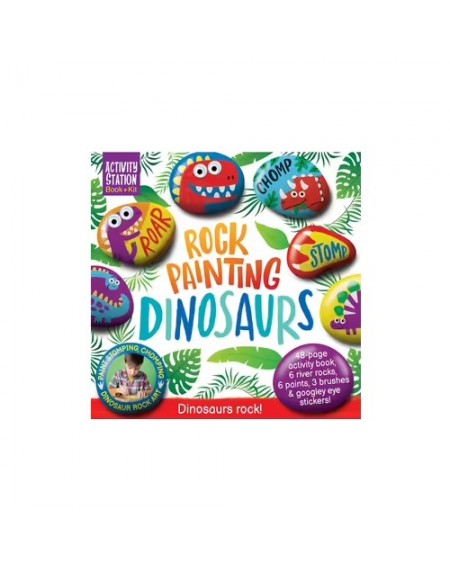 Activity Gift Box : Rock Painting Dinosaurs
