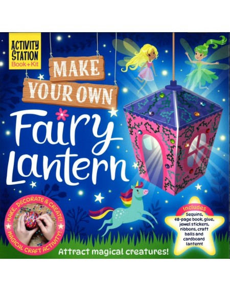 Activity station Make Your Own Fairy Lantern Book + Kit