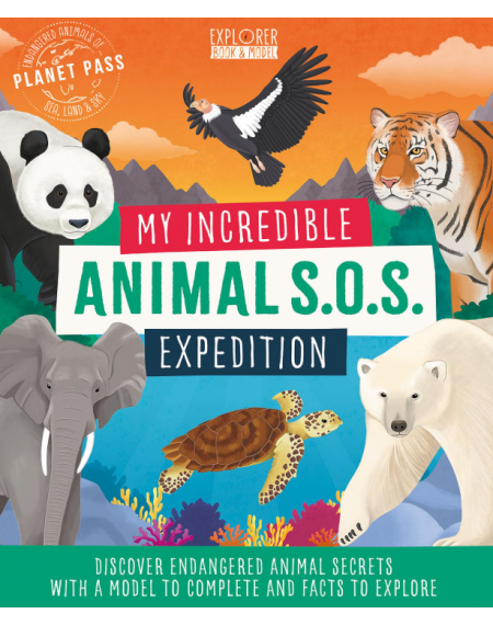 Explorer Book & Model: My Incredible Animal S.O.S. Expedition