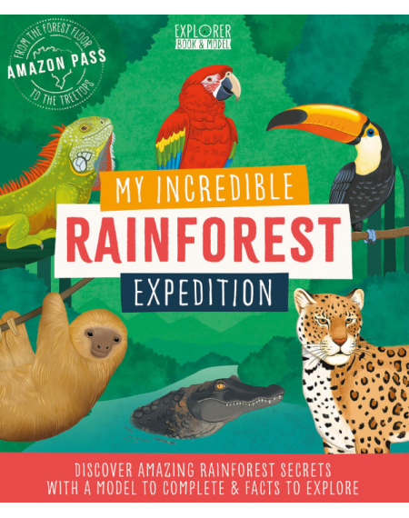 Explorer Book & Model: My Incredible Rainforest Expedition
