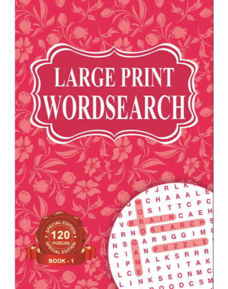 A5 Large Print Wordsearch Book Series 4175 (Book1)