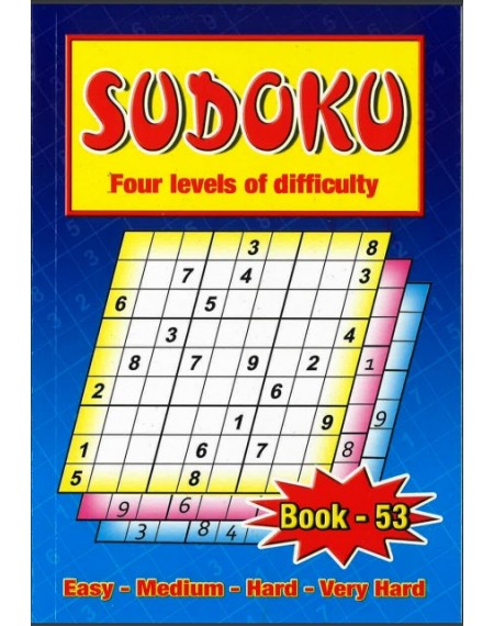 Sudoku Puzzle Book Series 3035 Book 53
